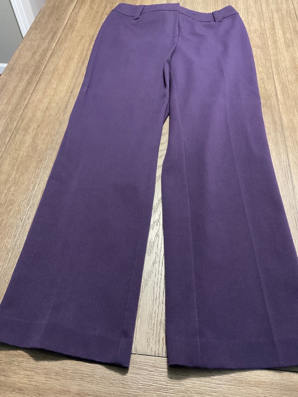 Ladies dress pants in purple, Size 14 - Purple.